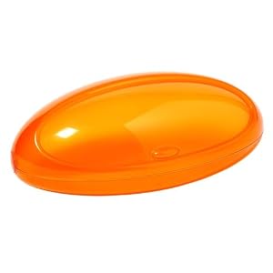 A di Alessi Gnam Bread Bin Orange ASG22 O [Kitchen Home] by Alessi