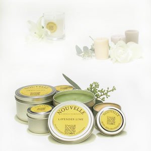 Nouvelle Large Tin Candle 8 oz., Sweet Olive