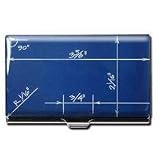 Acme Blueprint Business Card Case Holder