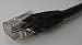 2 meter Category 6 Ethernet Patch Cable Black - this is better data quality than cat5e