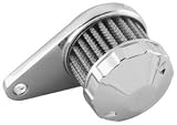 Biker's Choice CHROME CRANKCASE BREATHERFits 3/8 Breather Hose - 74065S2