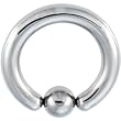 4 Gauge STEEL BCR Captive Ring - 3/4" 8mm ball