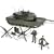 World Peacekeepers Combat Tank Figures & Accessories