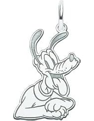 Sterling Silver Disney Pluto Charm Jewelry 22mm New