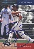 Andruw Jones, Atlanta Braves Autographed Card