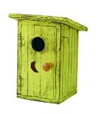 Barnstorm Birdie Loo Birdhouse - Yellow