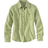 Woolrich Women's Shady Run Flannel Shirt, ALOE (Green), Size M
