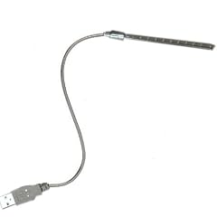 Notebook-Leseleuchte mit 10x LEDs, USB-Anschlu, Schwanenhals