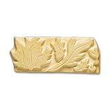Adex USA Natural Leaves Listello Yellow 1 Ceramic Tile & Stone