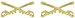1750 Officers Cavalry Insignia Pin Set