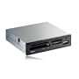 Apacer AE101 3.5-inch Embedded USB 2.0 Internal Card Reader, Black.