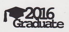 2016 Graduate Die Cut Title - Graduation