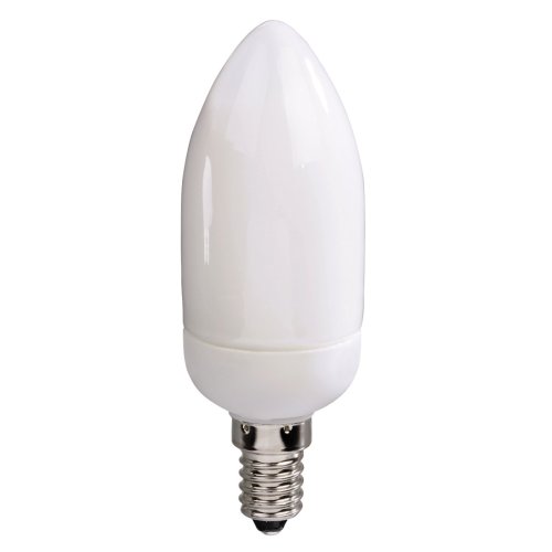 Xavax 00110555 Energiesparlampe 7W Mini Kerzenform E14