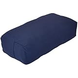 YogaAccessories (TM) Rectangular Cotton Yoga Bolster