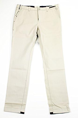 Pt01 Mens Khaki Pants Size 30 US / 46 EU Regular Beige Cotton