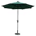 Ace Evert Market Umbrella 8701, Collar Tilt, 9 ft, Polyester, Dark Green