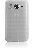 HTC Inspire 4G TPU Case with Inner Check Design - Clear Check (Free HandHel ....