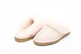 UniKoala Women's Classic Sheepskin Slipper Pink