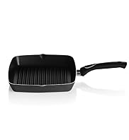 24cm Non-Stick Aluminium Griddle Pan