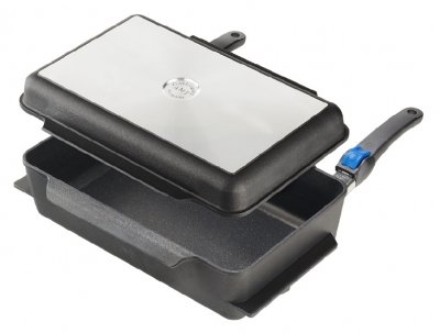 AMT Multibräter 43 x 24 cm aus Aluguss - Bestandteile 