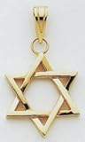 Jewish Star of David Charm - K544