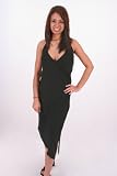 SALE Dress Halter Plunging Neckline Designer Mexx Small