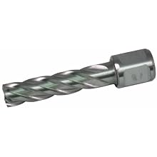 Jancy Slugger Metric Size High Speed Steel Annular Cutter, Uncoated (Bright) Finish, 3/4" Annular Shank, 2" Depth