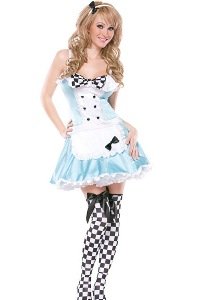 Diva Alice in Wonderland Sexy Adult Costume Size Small/Medium