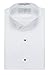 NEIL ALLYN Mens Tuxedo Shirt Poly/Cotton Wing Collar 1/4 Inch Pleat (15.5-34/35) White