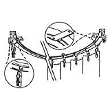 Flexible Shower Curtain Track