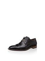 FRETZ men Zapatos derby Kingston (Negro)