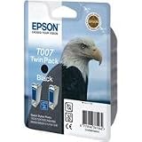 Epson T007 Twin Pack - Print cartridge - 2 x black - 540 pages