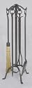 MISSION CRAFTSMAN Fireplace Hearth Woodstove Tool Set - VINTAGE IRON
