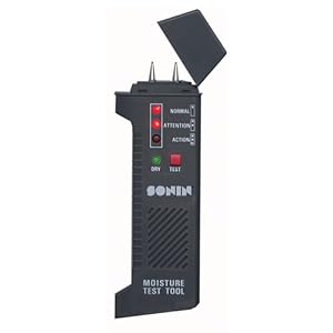 Sonin 50210 14% to 20% Pin LED Wood, Concrete, Plaster, Carpet and More Moisture Meter by 