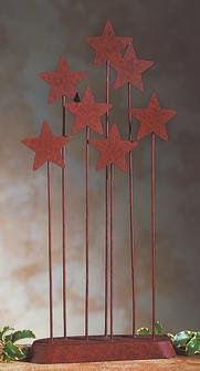 Metal Star Backdrop for Nativity