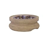 Richell Faux Stone Round Pet Dish Small 3 Cups