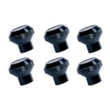 Jeep CJ CJ5 CJ7 76-86 Aluminium Black Dash Knobs Set