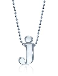 Alex Woo "Little Letters" Sterling Silver Letter Pendant Necklace, 16"
