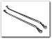 Automotive : Lisle 10950 1/4" x 3/8" Brake Bleeder Wrench