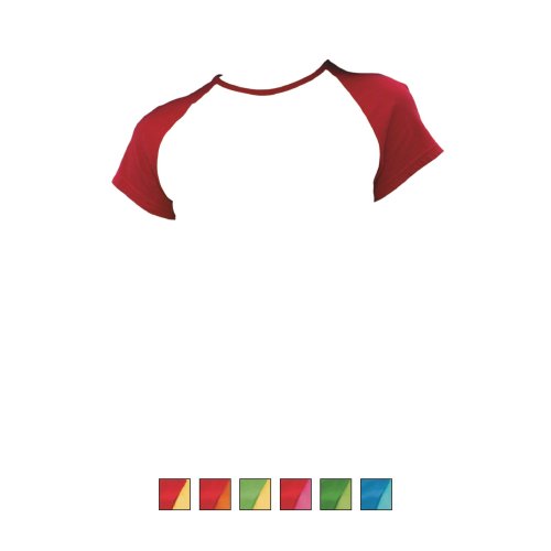 Click here to buy Chromazone By Anvil Ladies' Raglan Cap Sleeve - (0230CH).