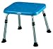 Shower Chair, Blue Seat Cover