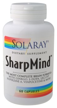 Solaray - Sharp-Mind, 60 capsules