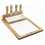 User Friendly Cheese Set With Tray - Tools And Cutting Board