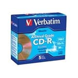 Verbatim UltraLife Gold Archival Grade - 5 x CD-R - 700 MB ( 80min ) 52x - jewel case - storage media