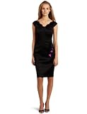 JAX Women's Stretch Satin Dress