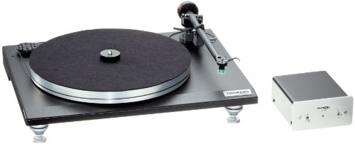 Thorens TD 800 BMS Plattenspieler (Tonarm TP 250, Tonabnehmer AT95E, AC-Synchronmotor) schwarz