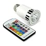 Color Changing LED Light Bulb and Remote