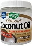 EFAGold Coconut Oil, Extra Virgin, Organic, 16 oz.