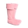Pink welly warmers for wellies