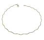 10K Yellow Gold Wire Anklet #ZA003
